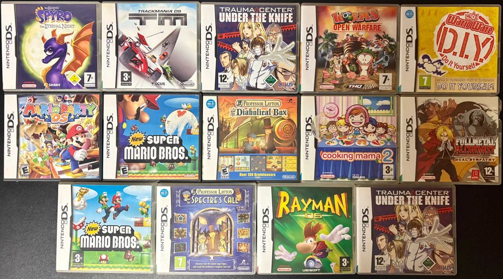 JOGOS Nintendo 3DS / 2DS / DS || Portes Grátis || Ler Descrição↓