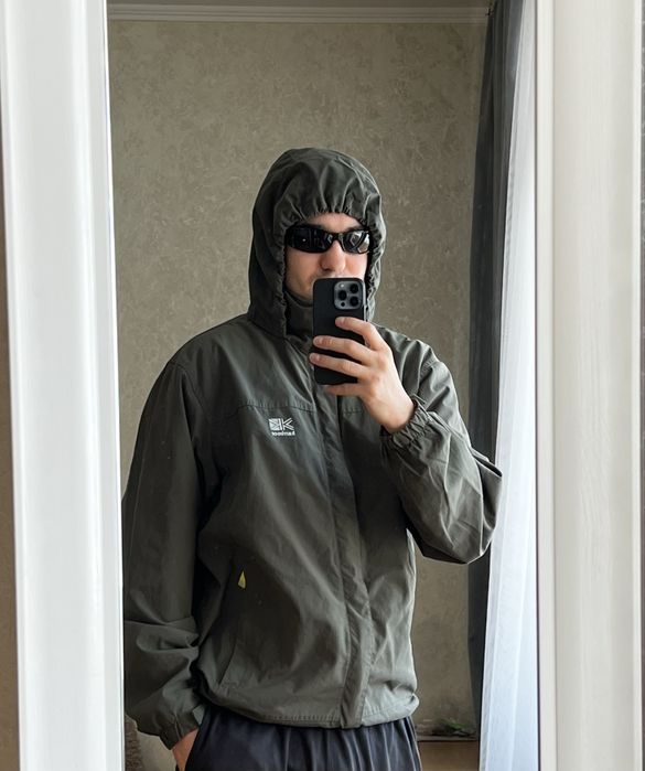 (L, XL) KARRIMOR хаки курточка на мембране весенняя осенняя хакі куртка на мембрані весняна осіння tnf gore tex