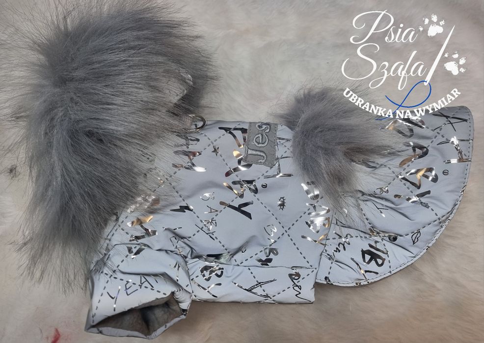 kurtka ubranko ocieplane zimowe dla psa,grzywacz ,york mops ,na miare