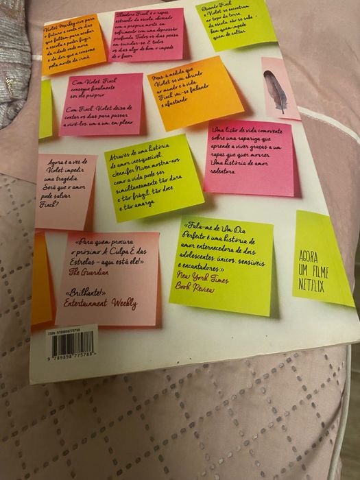 Livro Fala-me de um dia Perfeito, Jennifer Niven