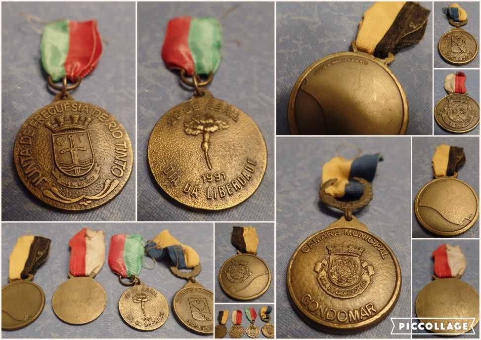 4 Medalhas Comemorativas (895)