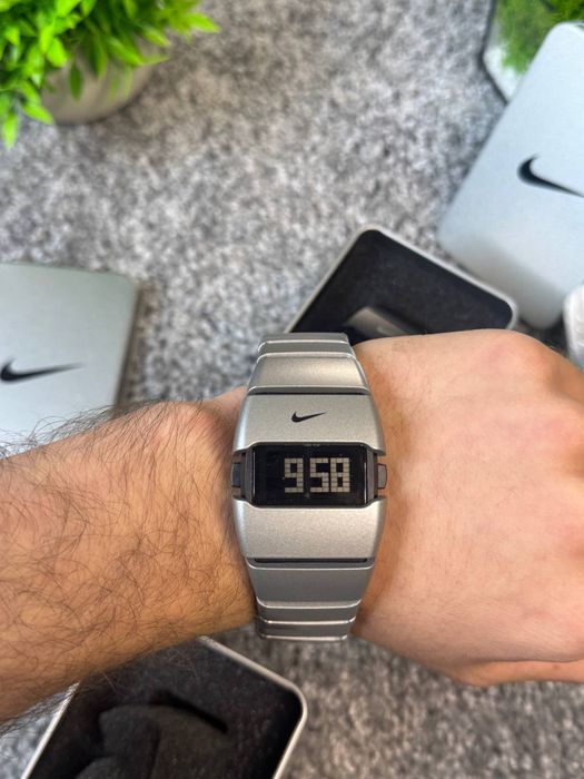 Часы Nike Triax D-Line мужские черные серебряные часы Найк механические наручные годинник Найк чоловічий Nike Triax D-Line сірий
