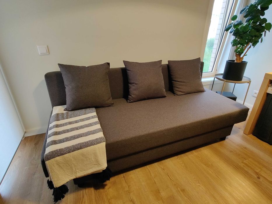 Sofá-cama 3 lugares, cinzento - ÄLVDALEN IKEA