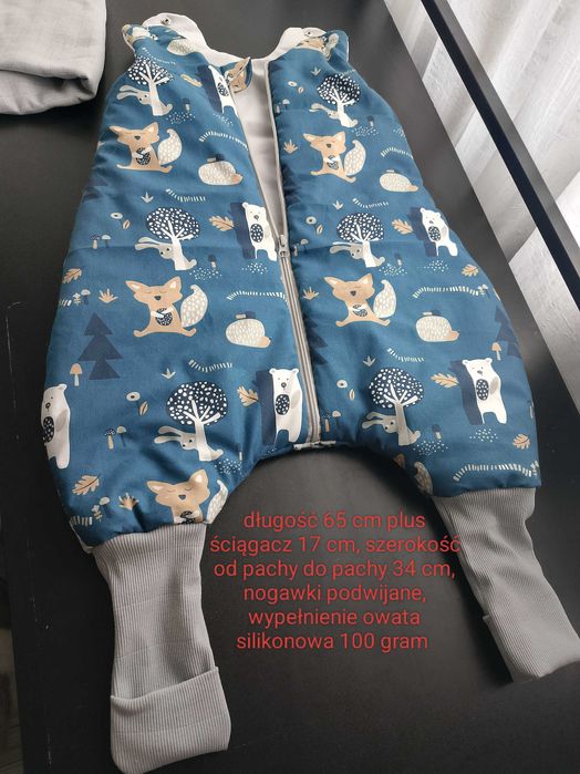Śpiworek z nogawkami