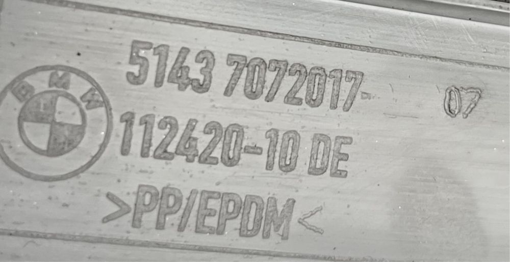 Pilar traseiro bmw E87 E81