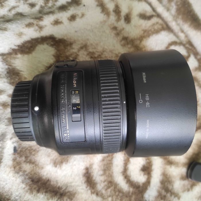 Nikon 1j5 nikkor 85mm 1.8g ftz adapter