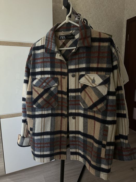 Рубашка  Zara в клетку