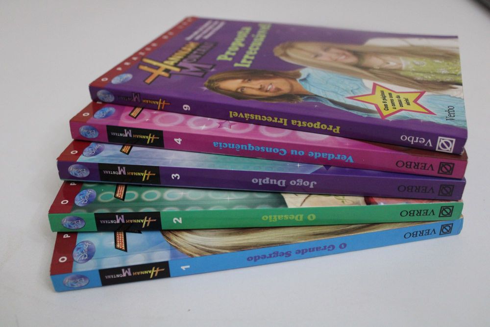 Livros Hannah Montana