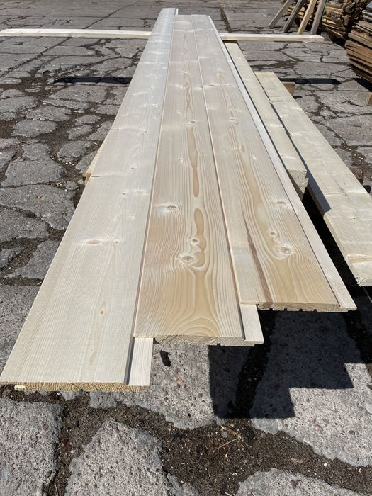 Szalówka 20x195 świerk skandynawski, deska elewacyjna, tarcica, drewno