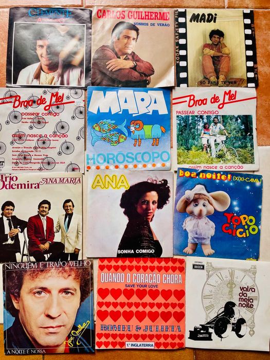 coleção Vinil - LPs e singles