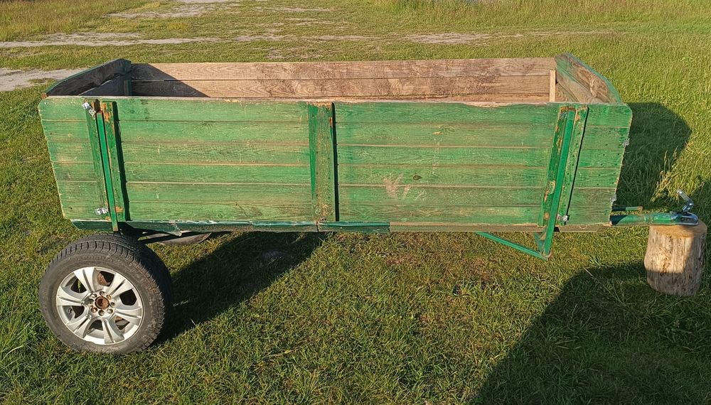 Саморобний причіп до тракторця