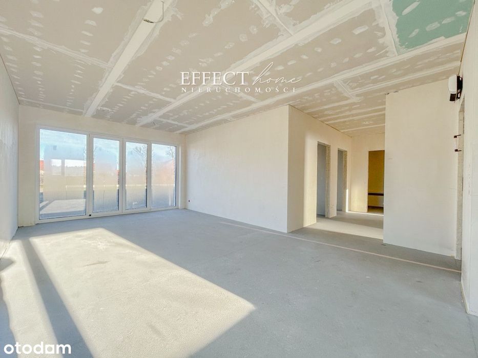 Bliźniak 91,60 m² z pompą ciepła i rekuperacją
