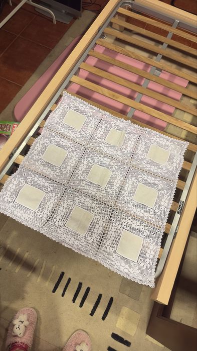 Conjunto de toalhas bordadas