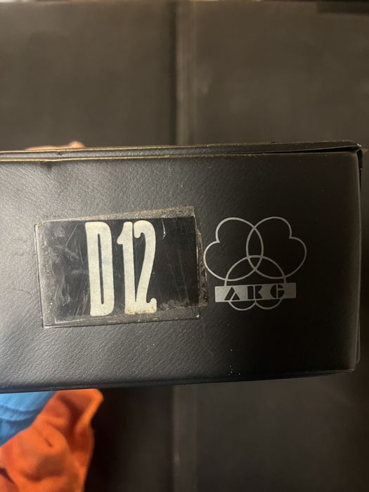 Microfone Akg D12 Vintage  1970/1980