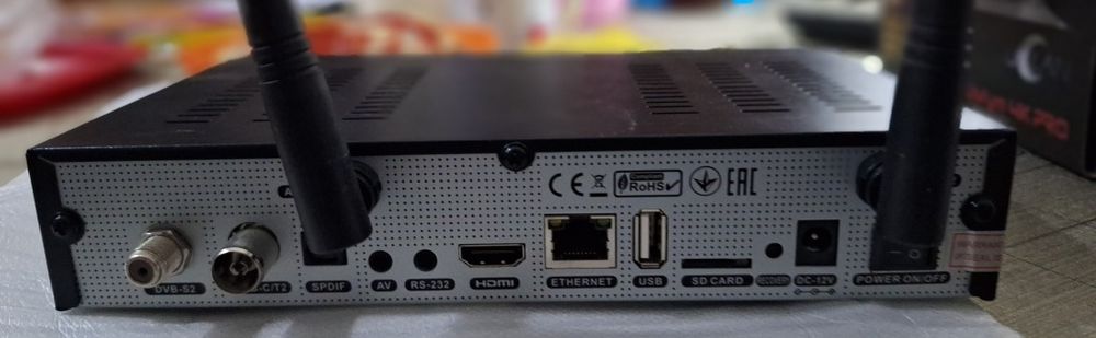 Tuner satelitarny USTYM 4K Pro  TWIN ( 2x DVB-S/S2 )