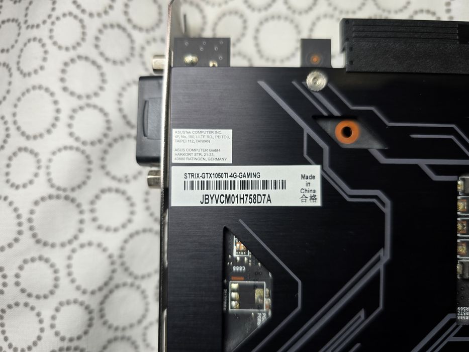 Karta Graficzna MSI GTX 1050Ti 4GB