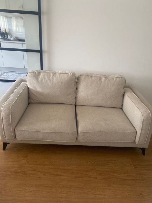 Sofá 2 Lugares Bege Ótimo Estado - 250€