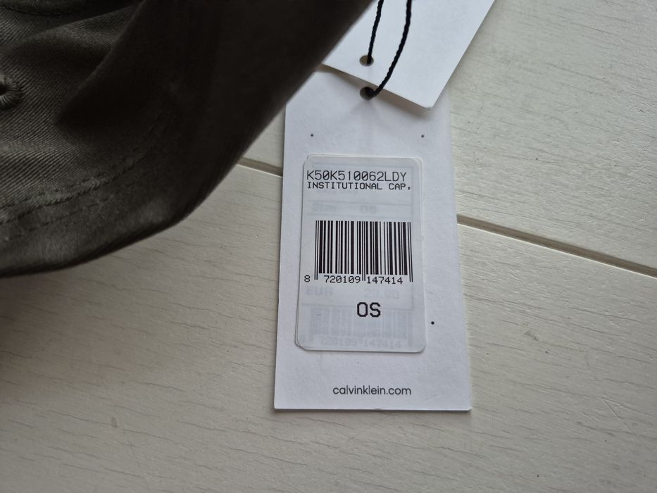 Czapka z daszkiem Calvin Klein