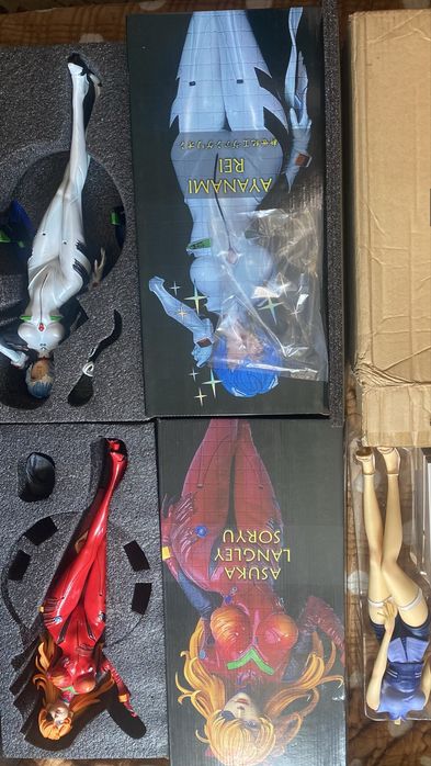 Аниме фигурки Великі Аніме фігурки Большие Evangelion Asuka Rei Sexy Hitana Action aname figure 1/4 45см