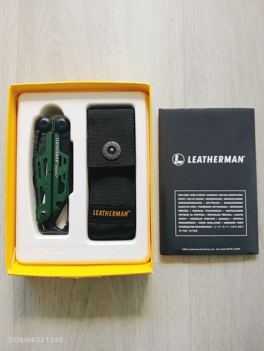 Multitool Leatherman Signal Green Topo - limitowana wersja