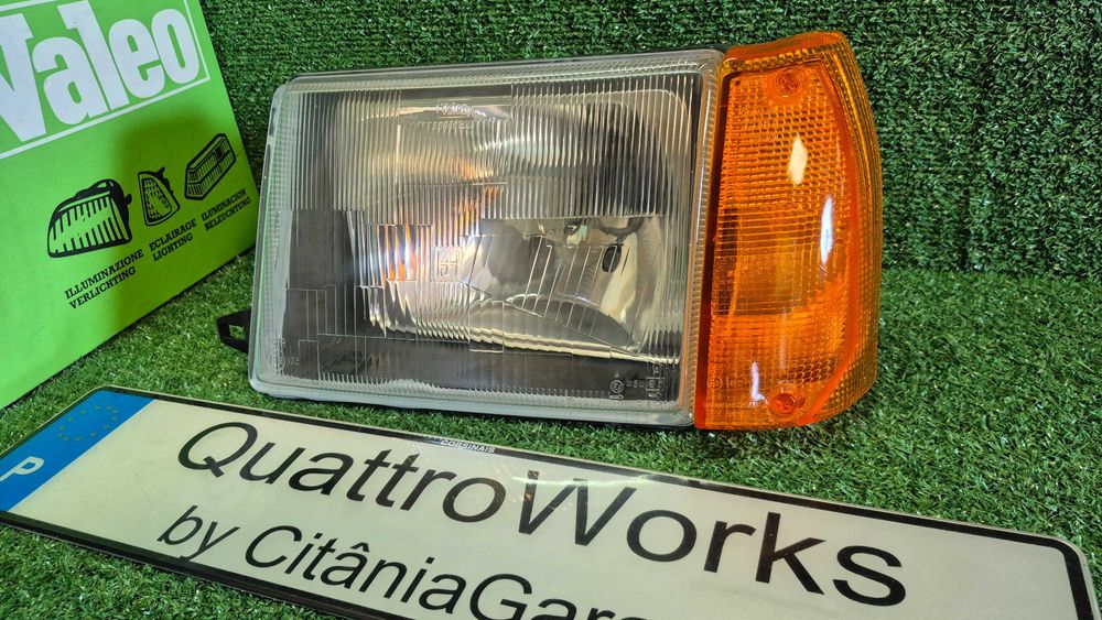 Otica Farol Esquerdo Autobianchi Y10 LX Touring 4WD Ref. 084440 NOVO Valeo