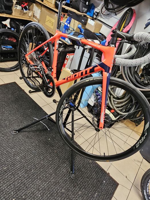 Rower Giant TCR advanced czujnik kadencji wahoo, radar
