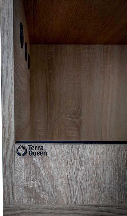 Terrarium z plyty meblowej 80x40x40 PRODUCENT Antracyt Sonoma Alaska