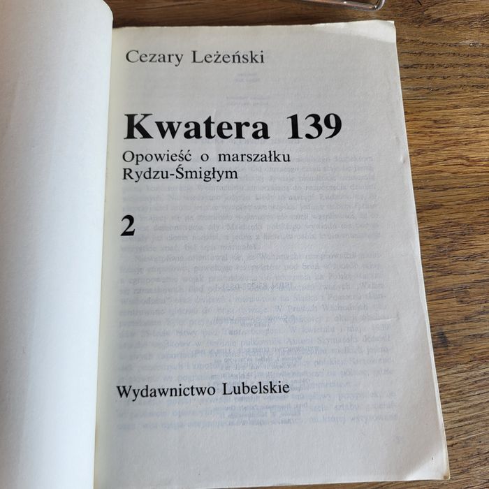Książka Kwatera 139 ³⁴