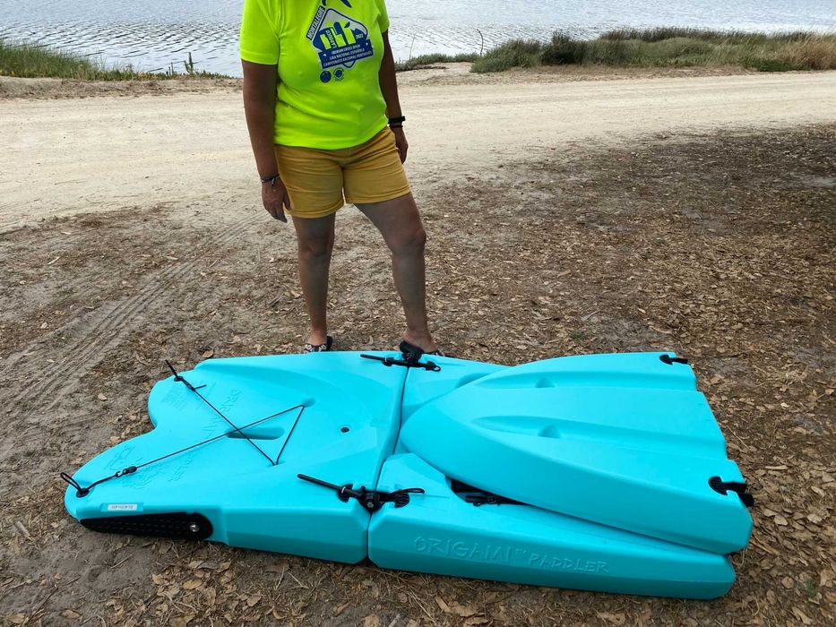 Paddle rígido dobrável em 3
