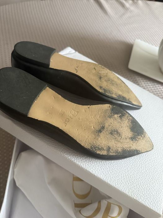 Baleriny Dior Jadore czarne 38