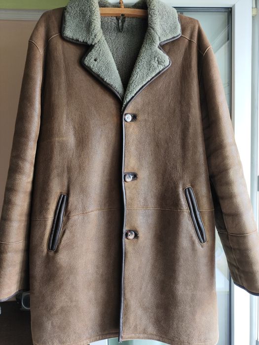 Чоловіча натуральна дублянка