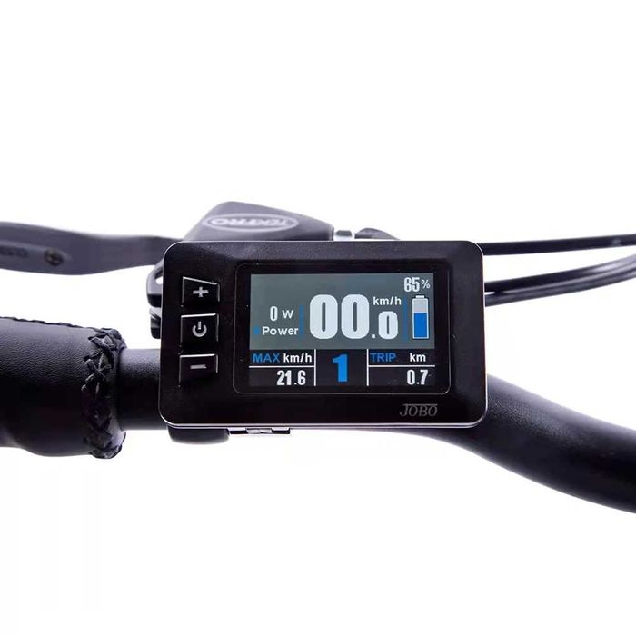 Rower elektryczny Sam, jobobike - lekki, składak, miejski, pokrowiec