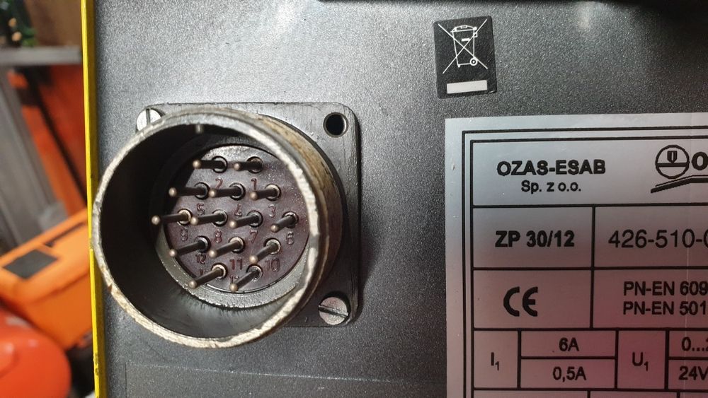 Podajnik drutu ZP30 wodny, oryginał OZAS ESAB nieużywany