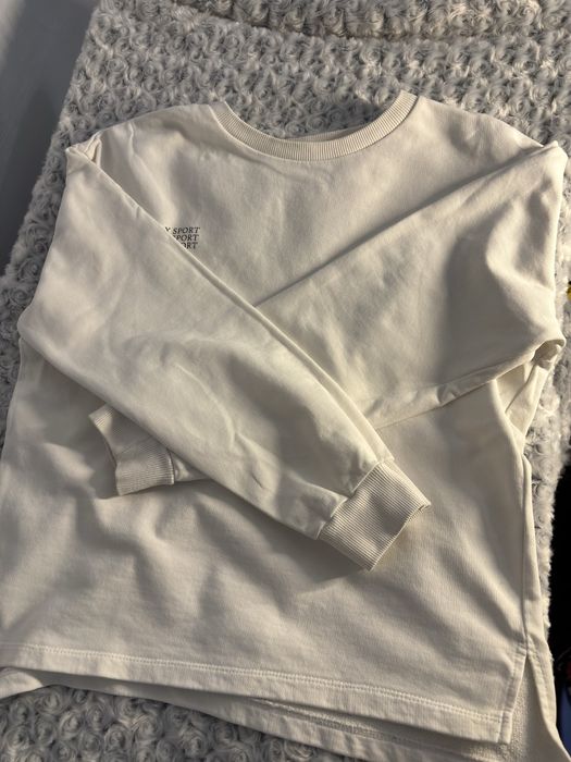 Світшот Goldi, молочний, оверсайз, на зріст 164