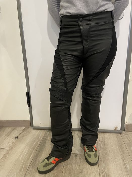 Calças Motard de pele Furygan