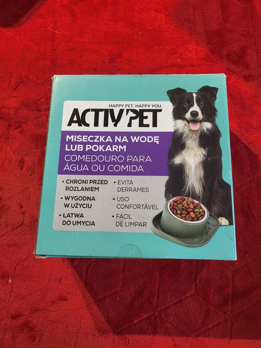 Miseczka na wodę lub pokarm dla psa Activ Pet