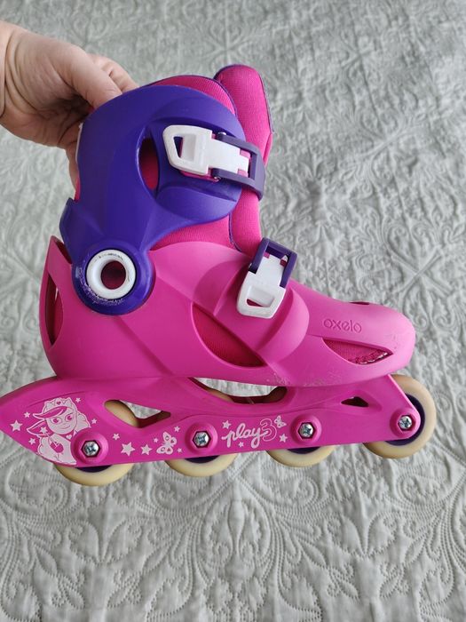 Rolki dziecięce dziewczęce Oxelo Play 3 rozm 34-36