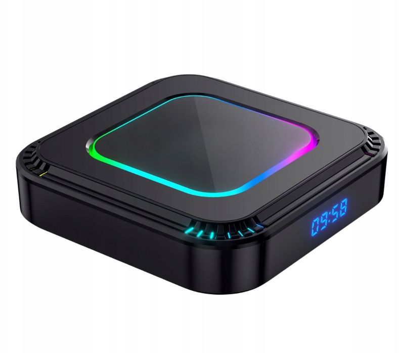 SMART TV BOX Android 13 4K/8K WiFi 5G Bluetooth 5.0 – przystawka do TV