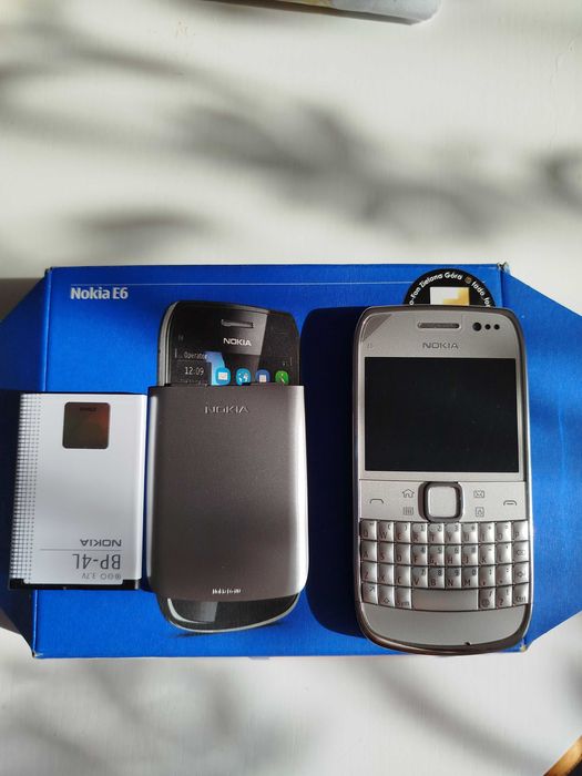 Nokia E6-00 silver 8gb ORGINAŁ! NOWA!
