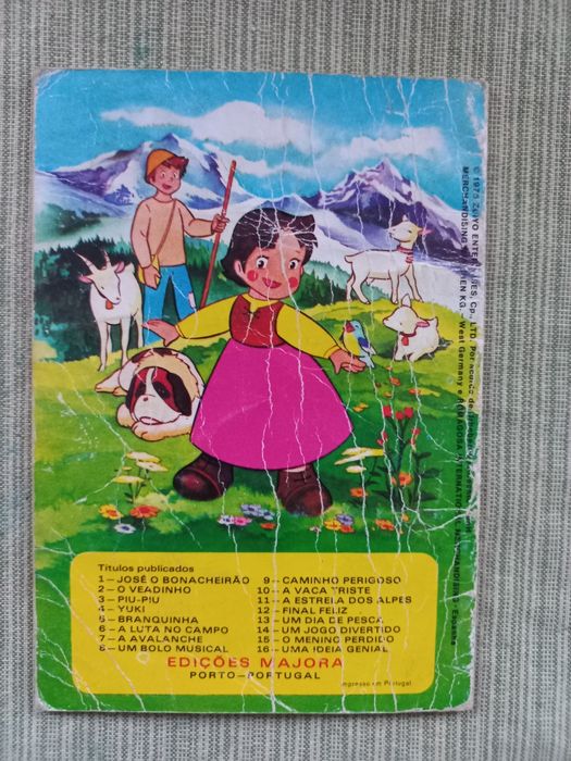 Mini Livros infantis dos anos 80