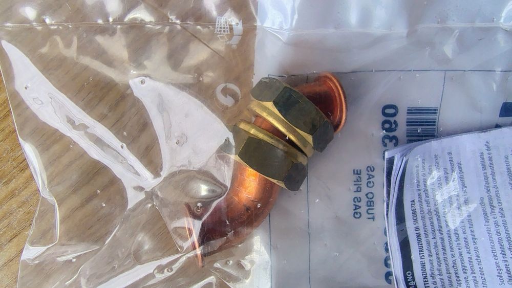 Tubo de gás BAXI