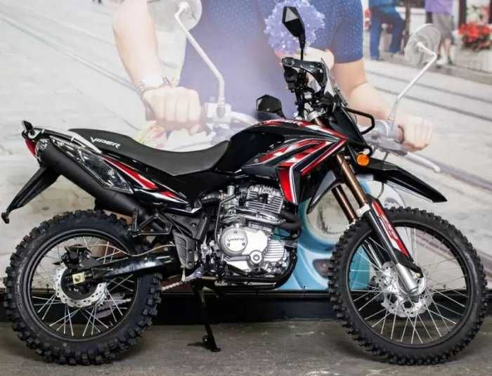 Акція! Мотоцикл крос VIPER V250L PLUS Доставка додому!