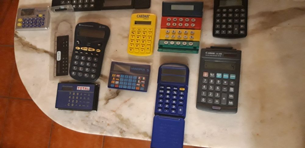 Conjunto de Calculadoras Diversas