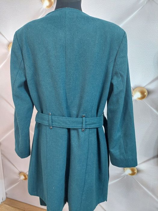 Piękny wełniany płaszcz damski Massimo rozm XL