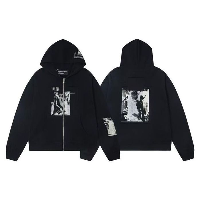 Зіп-Худі Erd Enfants Riches Deprimes(S, M, L) чорного кольору.