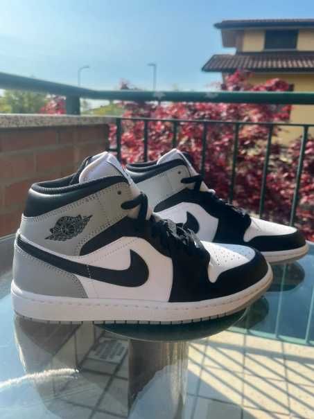 Buty sportowe Jordan_Air_Jordan_1_Mid"Light_Smoke_Grey" Rozmiar. 42