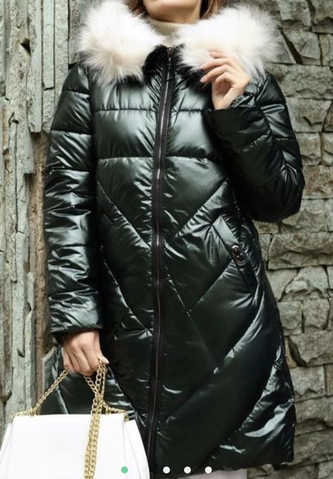 Зимовий пуховик куртка