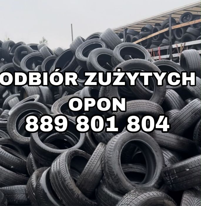 Odbiór zużytych opon Utylizacja Recykling