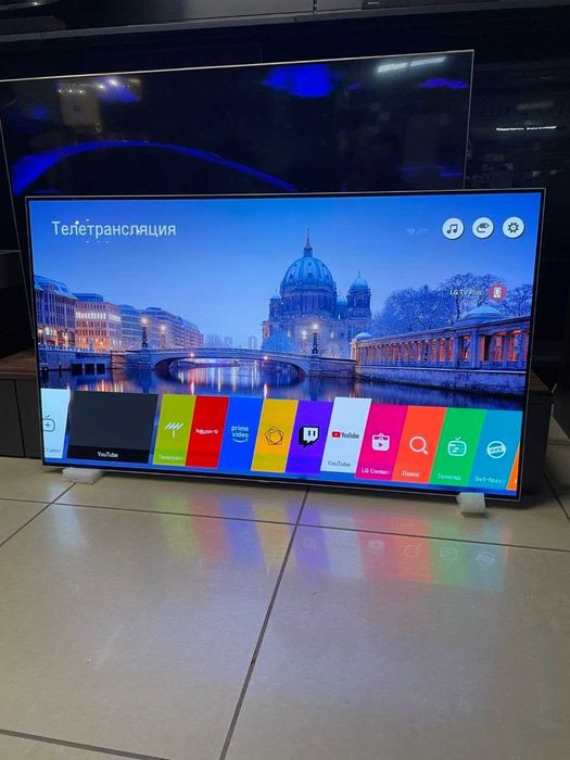 55" 120Гц OLED LG Звук 40Вт Смарт Український 55C7 з Німеччини Уцінка