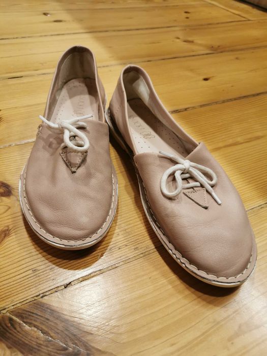 Półbuty Lasocki M401 pudrowy róż, rozmiar 39